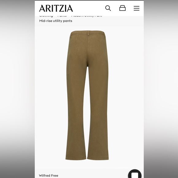 Wilfred free modern utility pant - Picture 2 of 3